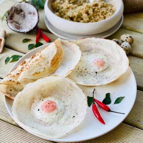 Appam or Sri Lankan hoppers