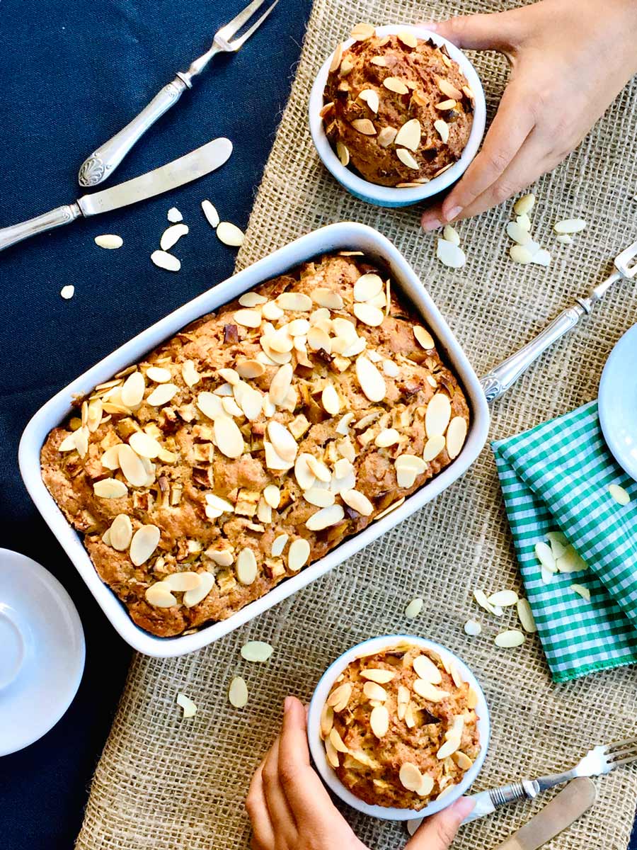 Fluffy Apples muffins and cake