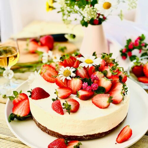 Strawberry cheesecake