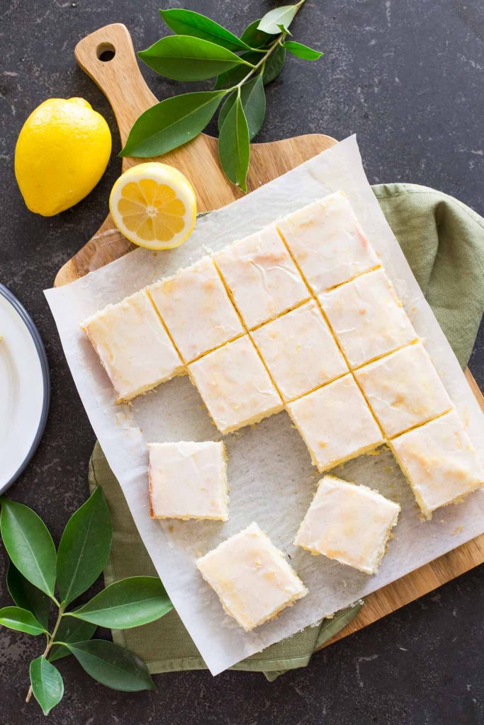 Vanilla Bean Lemon Bars