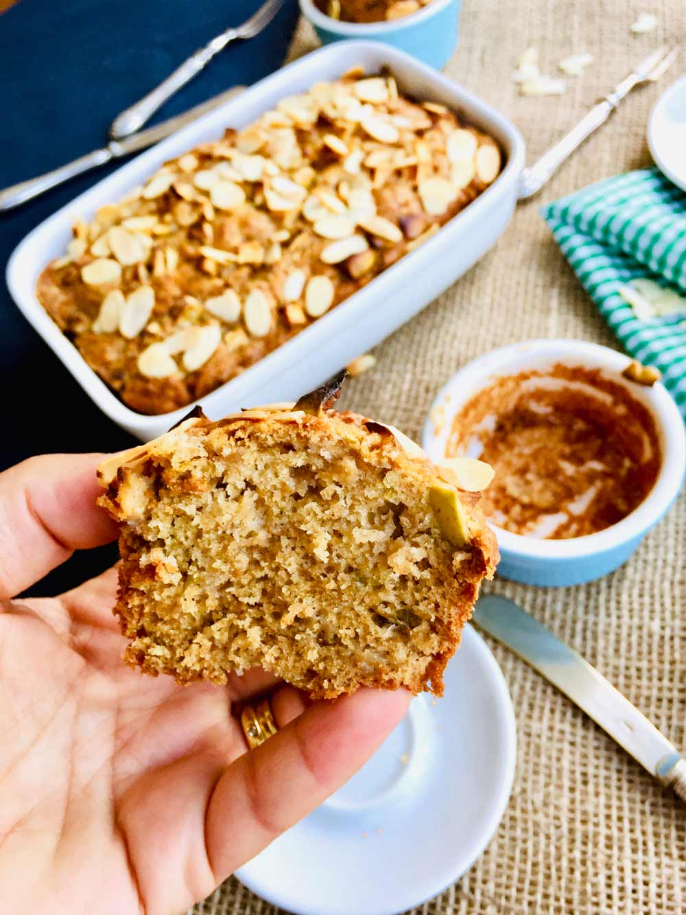 apples muffins and cake