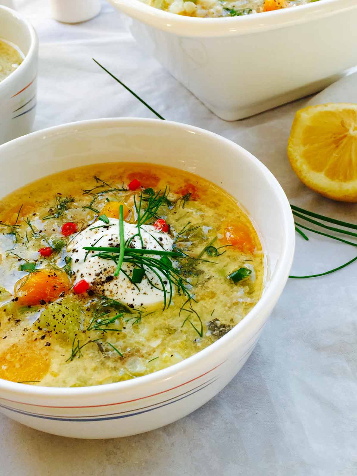 Yet another fish dish to enjoy, this delightful and creamy fish soup (or fish chowder) will leave you craving for more.