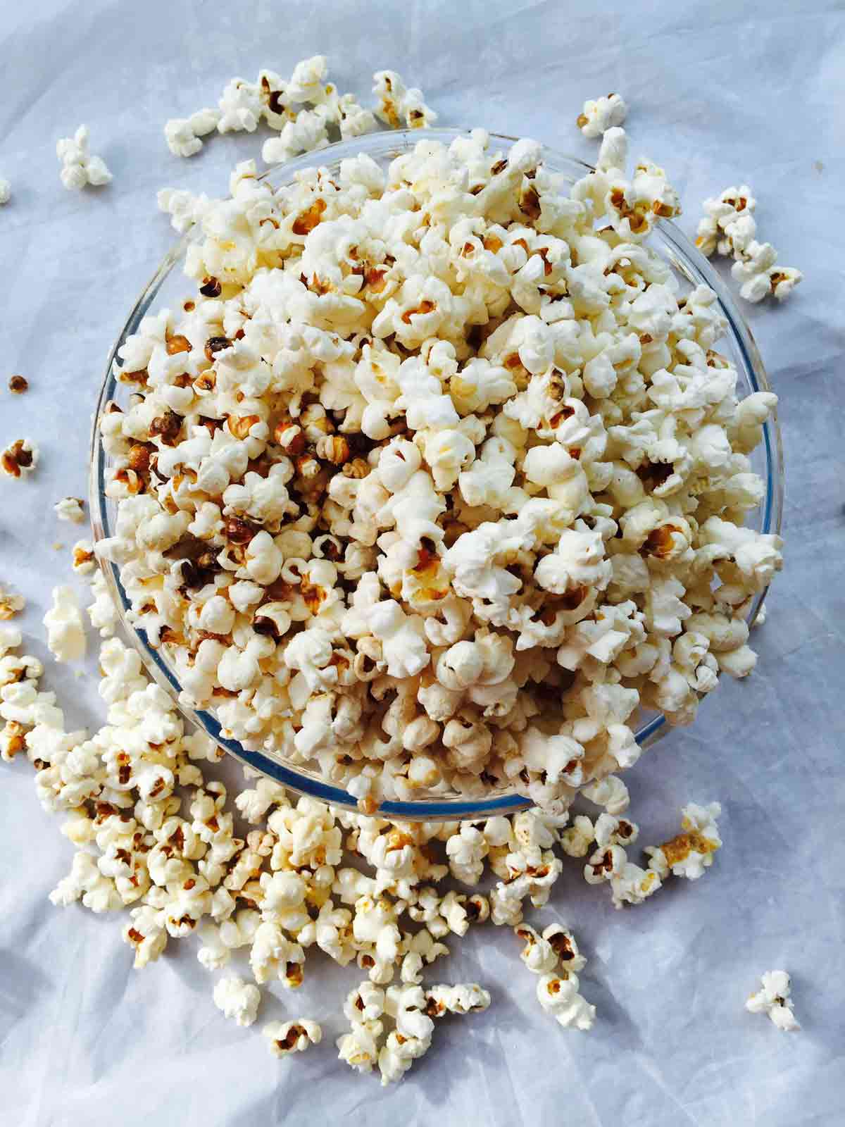 Sweet And Salty Homemade Coconut Popcorn