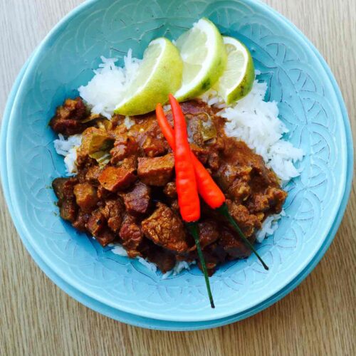 Try this ox tongue curry, a simple to prepare, inexpensive and spicy treat, with subtle texture and distinct flavors.