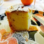 Ricotta cheese & coconut cake