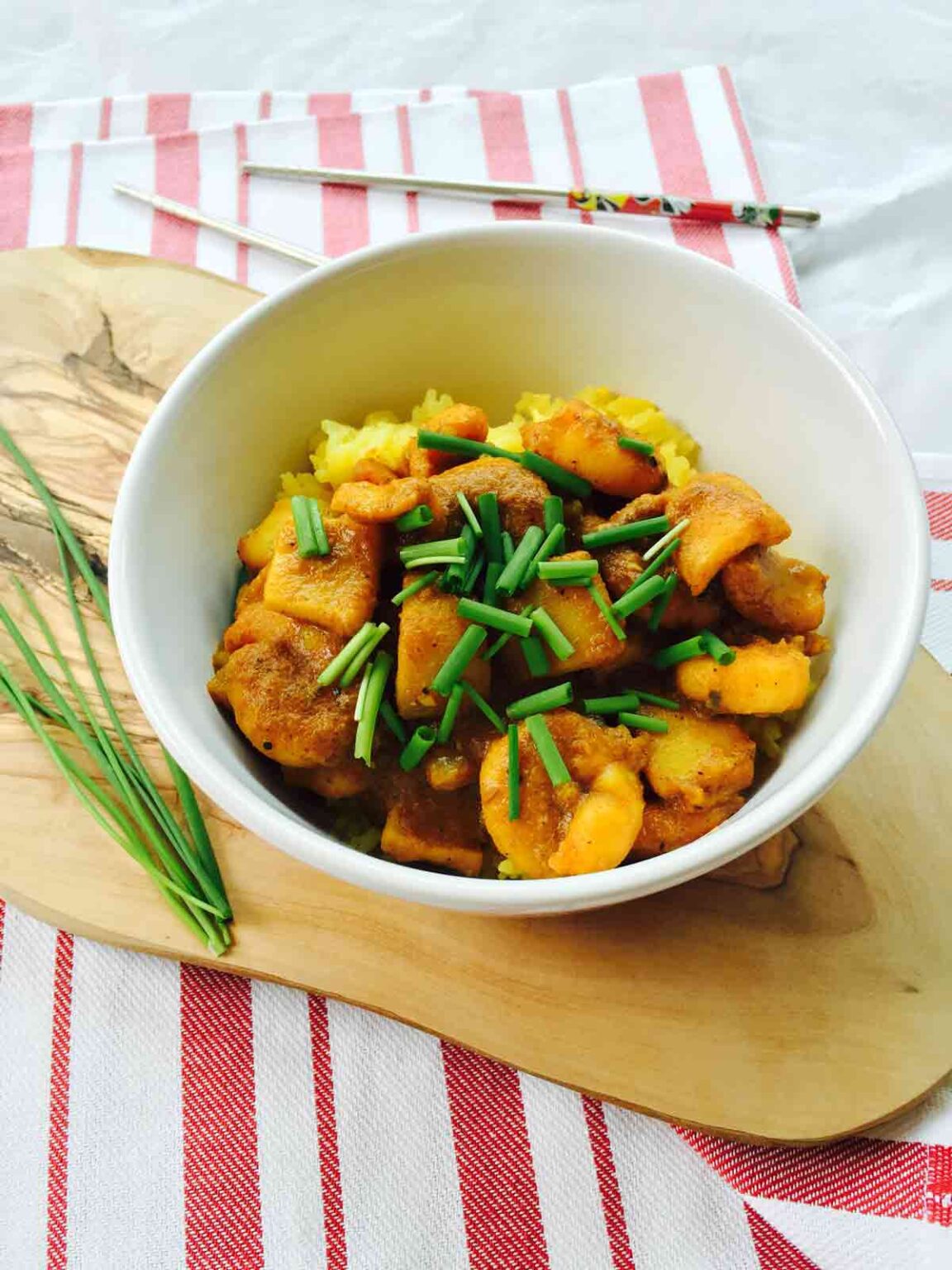 Squid Curry With Turmeric Rice Ramona's Cuisine